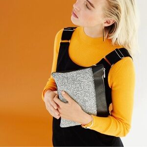 Oliver Bonas Amii Crackle Cross Body Bag